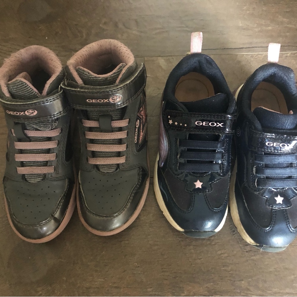 Geox girsl shoes size 9 and 10